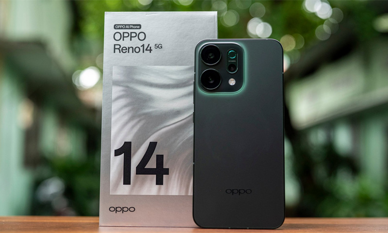 OPPO Reno14 5G có thiết kế tinh tế