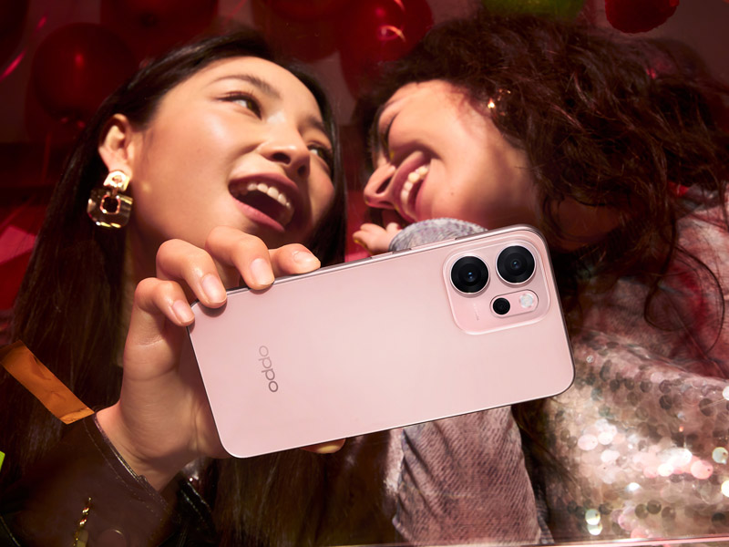 OPPO Reno14 F 5G mang đến trải nghiệm cầm nắm nhẹ nhàng