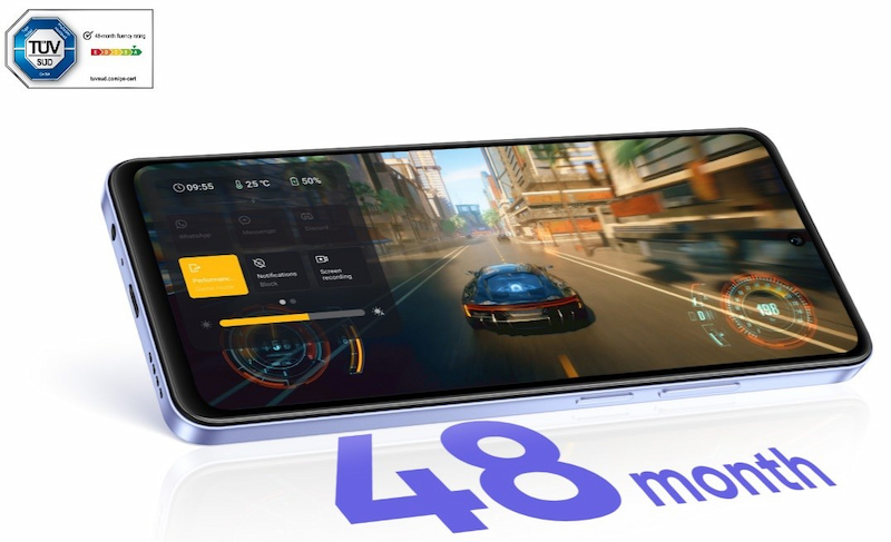 Realme C65 bền bỉ mượt mà trong 48 tháng