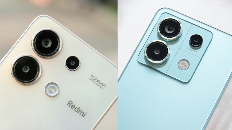 Redmi Note 13 Pro 5G có camera chính vượt trội hơn Redmi Note 13