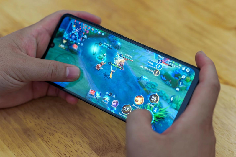 Samsung Galaxy A07 chơi game