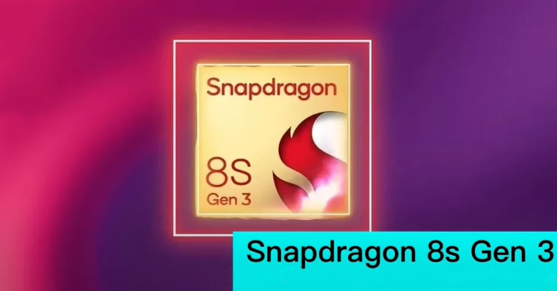 Snapdragon 8s Gen 3 là phiên bản thấp hơn của chip Snapdragon 8 Gen 3