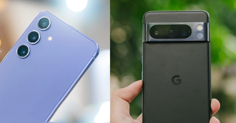 So sánh Samsung S24 và Pixel 8 về camera