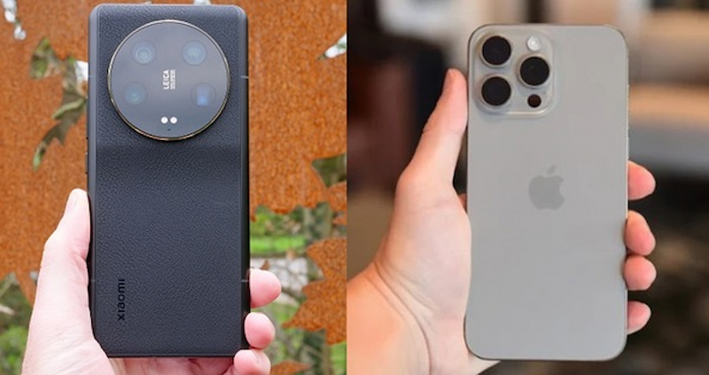 So sánh thiết kế Xiaomi 14 Ultra và iPhone 15 Pro Max