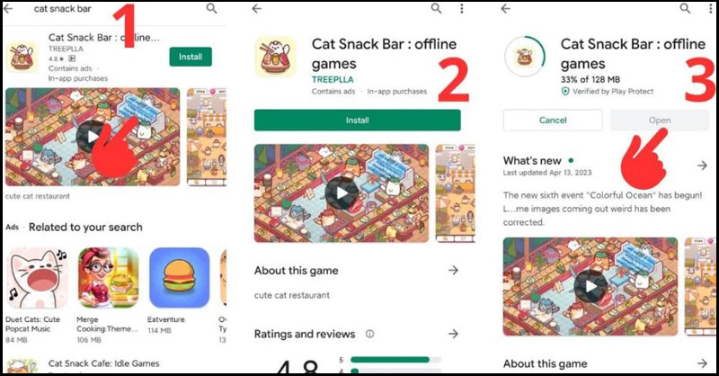 Tải Cat Snack Bar trên điện thoại Android
