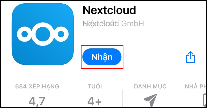Tải Nextcloud trên iOS