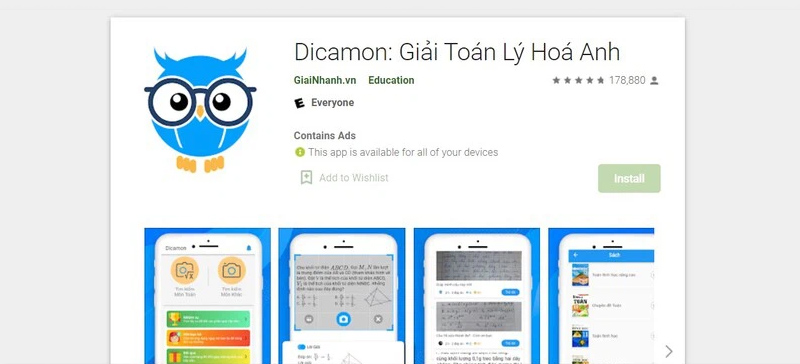 Tải ứng dụng Dicamon trên điện thoại Android