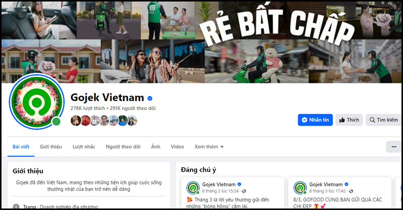 Theo dõi các trang chính thức của Gojek để cập nhật mã giảm giá