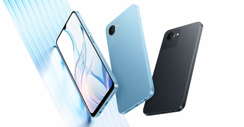 Thiết kế tối giản của Realme C30s