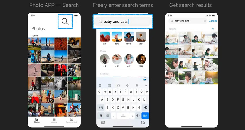 Tính năng AI Gallery Search trên Xiaomi 14 Series