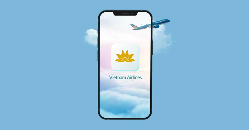 Tra cứu vé máy bay đã đặt qua ứng dụng Vietnam Airlines