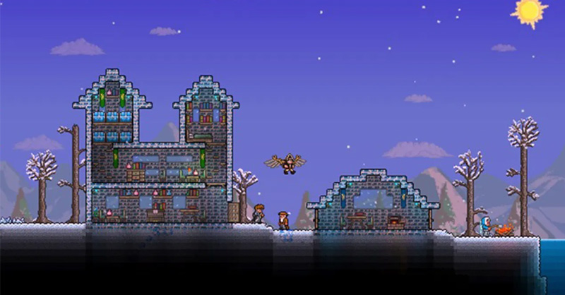 Tuy có đồ họa cũ kỹ nhưng Terraria vẫn lập vô số kỷ lục