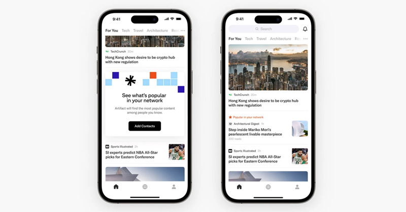 Ứng dụng Artifact mang đến trải nghiệm đọc báo tuyệt vời