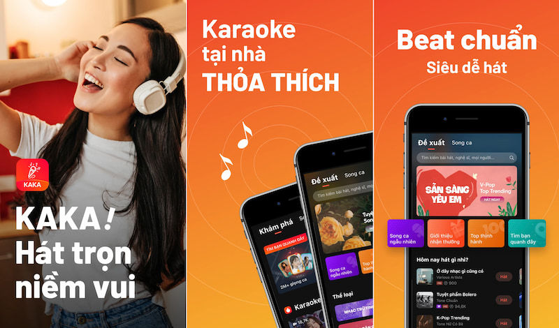 Hát karaoke trên điện thoại với ứng dụng KAKA