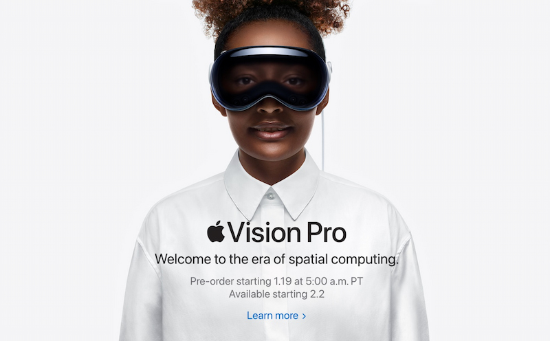 Apple Vision Pro mở đặt hàng từ ngày 19/01