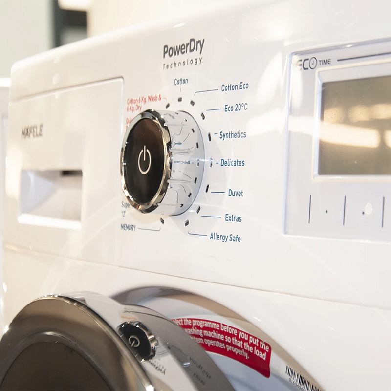 Bảng điều khiển máy sấy quần áo