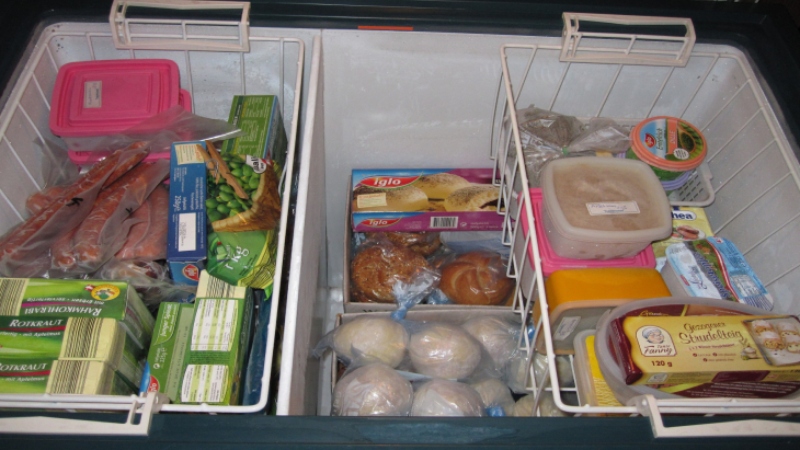 Người dùng chỉ nên bảo quản thực phẩm với lượng vừa đủ với dung tích của tủ
