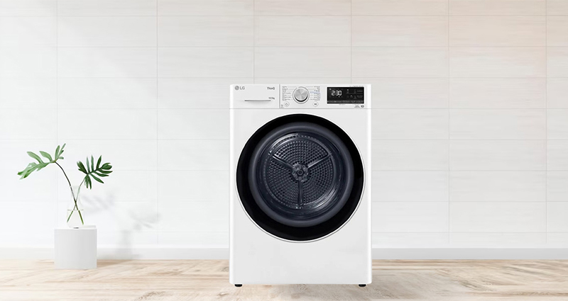 Máy sấy bơm nhiệt LG Inverter DVHP50W