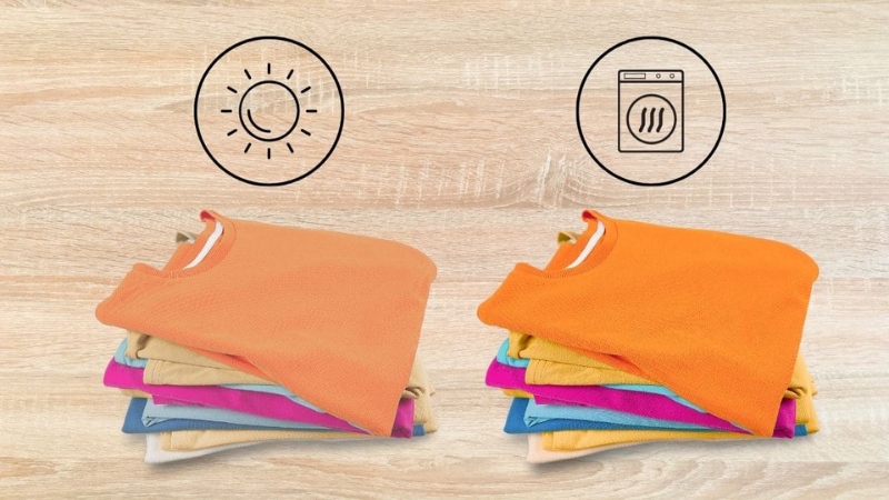 Máy sấy Electrolux UltimateCare giúp quần áo bền màu hơn