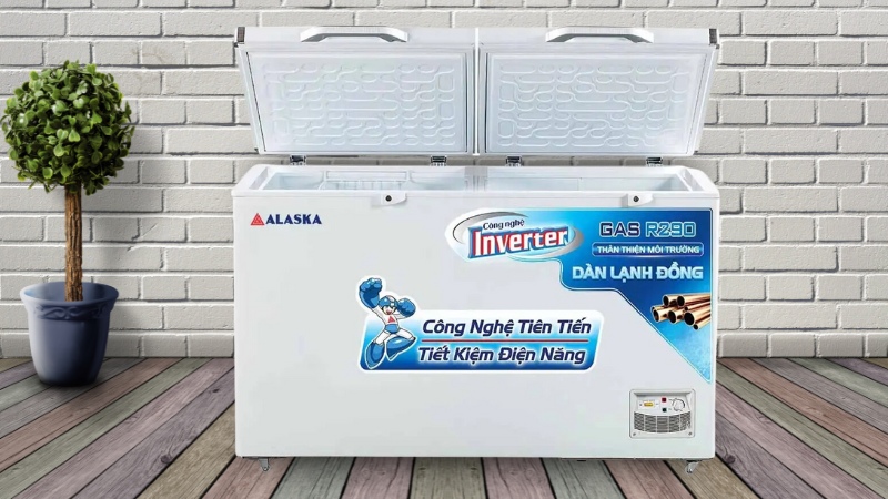 Tủ Đông Alaska Inverter 518 Lít HB-650CI