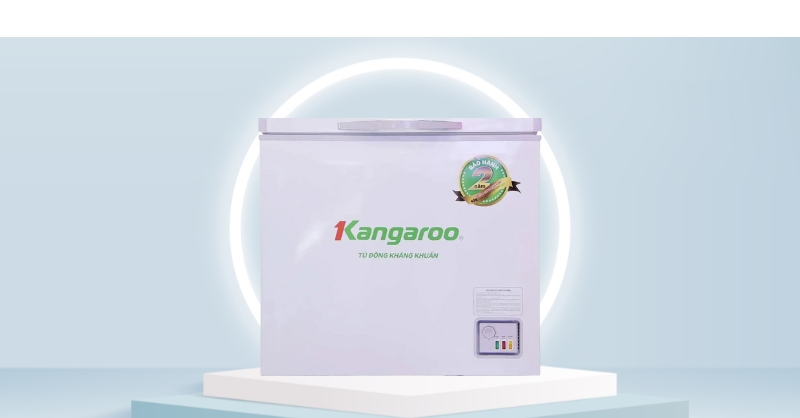 Tủ Đông Kangaroo KG168NC1 có dung tích vừa phải 90 lít