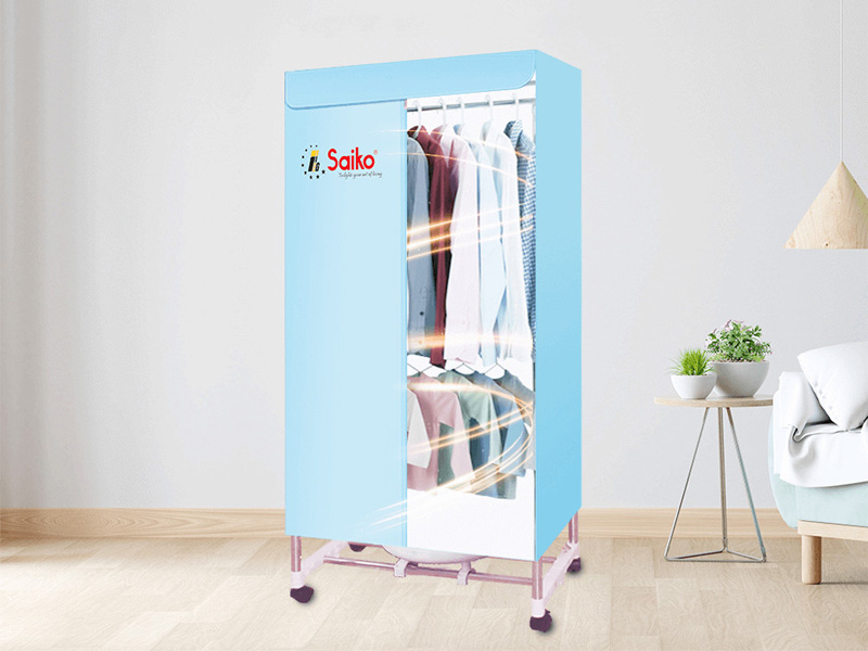 Tủ sấy quần áo tiết kiệm điện hơn nhưng có công suất thấp