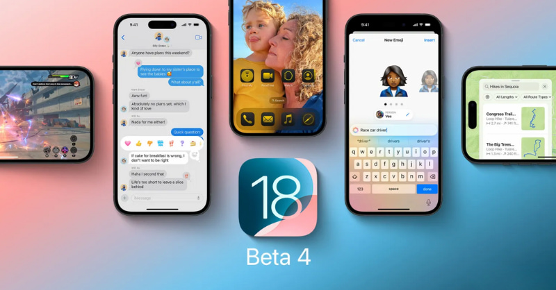 Apple chính thức phát hành iOS 18 beta 4