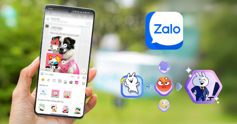 Cách tạo sticker bằng AI trên Zalo