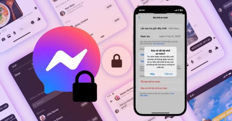 Bật mí cách tắt mã hóa đầu cuối trên Messenger