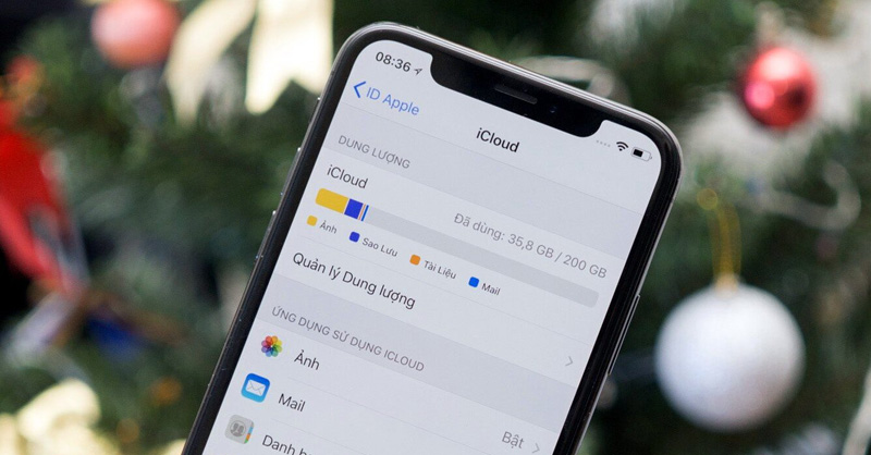 Cách xóa dung lượng iCloud trên iPhone