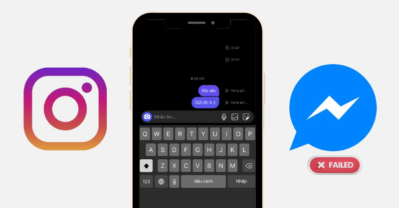 Instagram bị lỗi tin nhắn