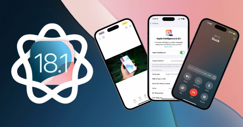 Apple ra mắt iOS 18.1 chính thức