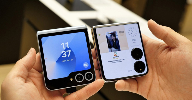 So sánh Xiaomi Mix Flip vs Samsung Galaxy Z Flip 6