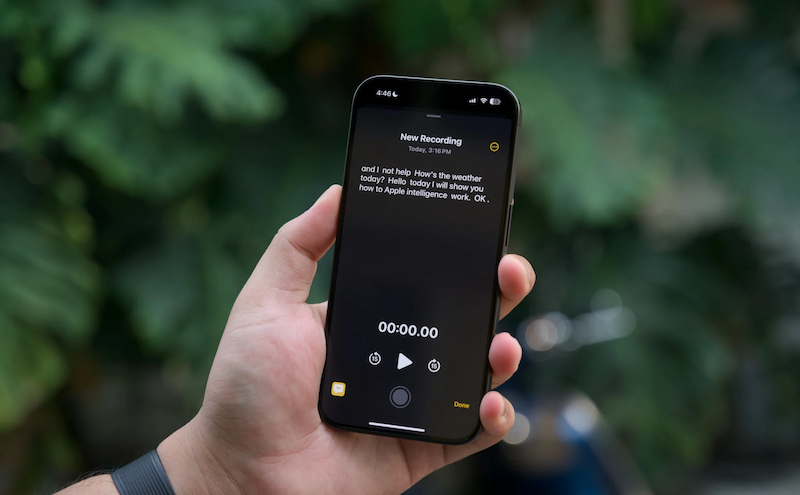 Apple cập nhật tính năng chuyển giọng nói thành văn bản trên iOS 18