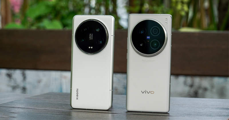 Cụm camera có kích thước lớn của Xiaomi 14 Ultra và Vivo X100 Ultra