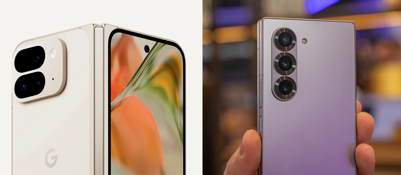 Pixel 9 Pro Fold và Galaxy Z Fold 6 được trang bị camera lý tưởng