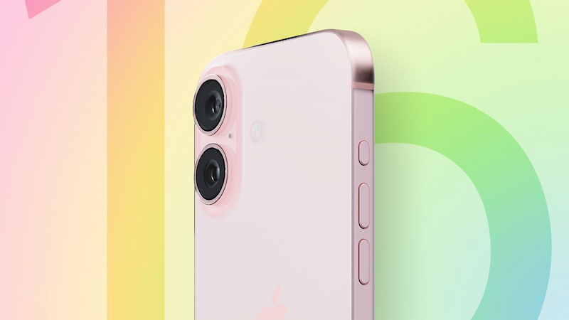 Thiết kế camera sau trên iPhone 16 có thể đặt dọc