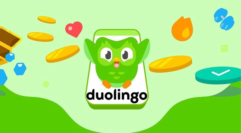 Duolingo thiết kế bài học theo dạng trò chơi sinh động