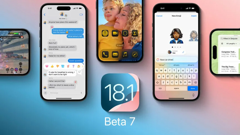 Apple trình làng iOS 18.1 Dev Beta 7