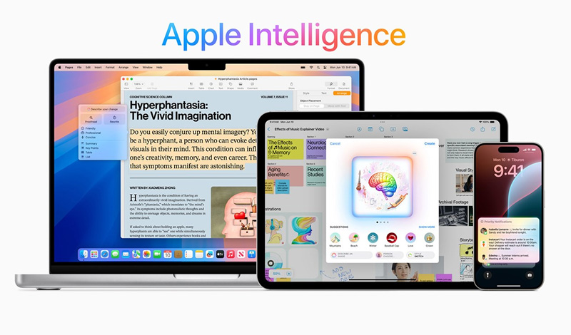 Apple Intelligence có tính phổ biến rộng rãi