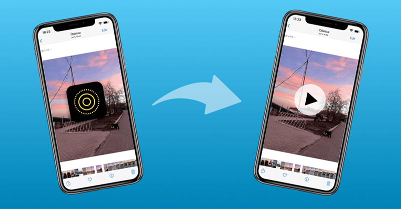 Cách chuyển Live Photo thành video trên iPhone