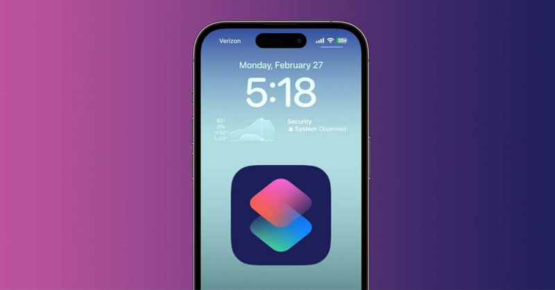 Cách tạo shortcut khóa màn hình iPhone nhanh chóng