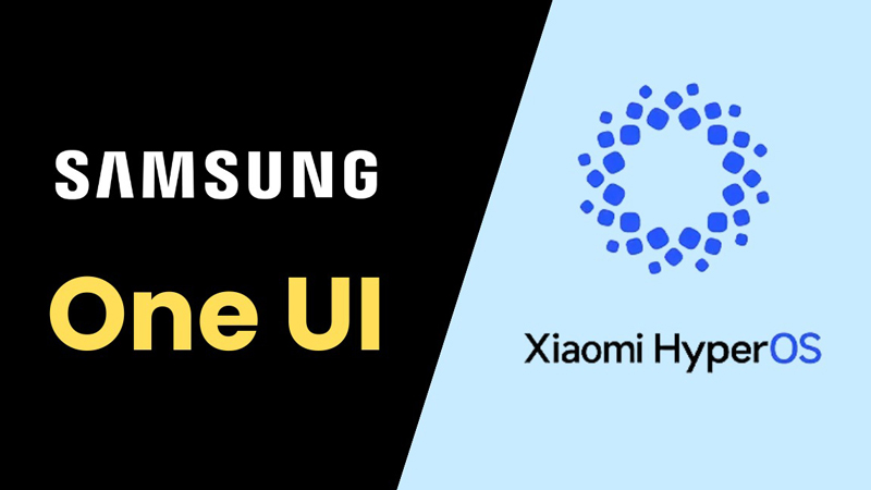 So sánh Xiaomi HyperOS và Samsung OneUI: Đâu là sự khác biệt