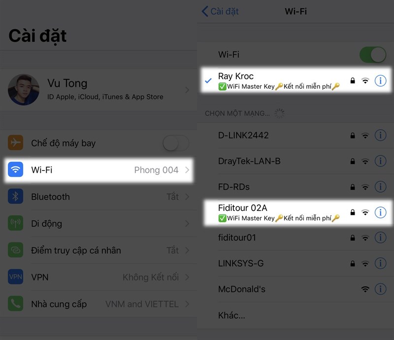 Bắt wifi miễn phí trên iPhone thông qua ứng dụng WiFi Master 