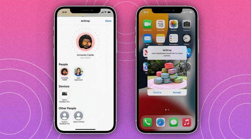 Chuyển dữ liệu từ iPhone sang iPhone bằng AirDrop như thế nào