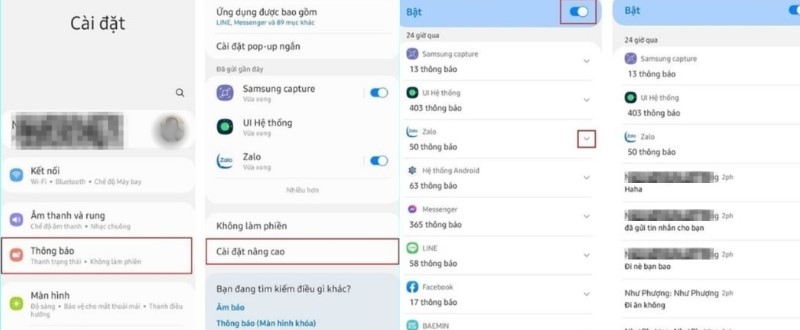 Cách khôi phục tin nhắn đã thu hồi trên Zalo