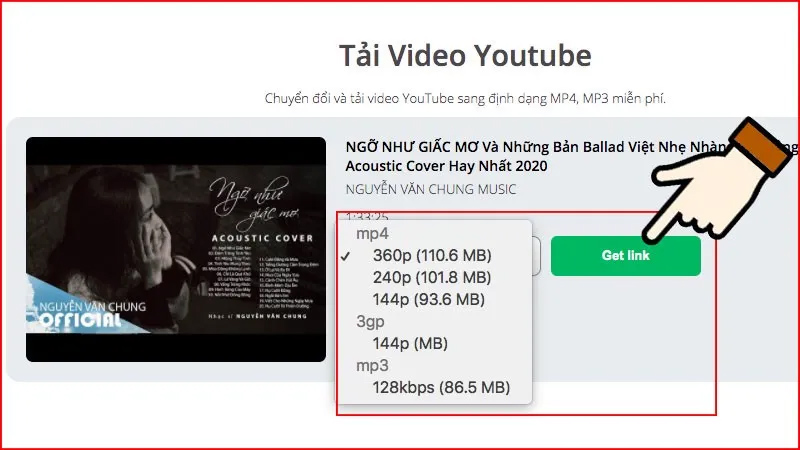 Tải video YouTube bằng YT1s như thế nào