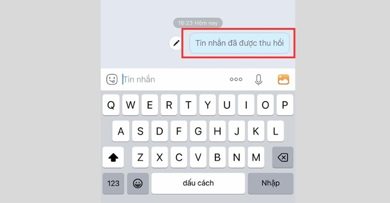 Bật mí cách xem tin nhắn đã thu hồi trên Zalo