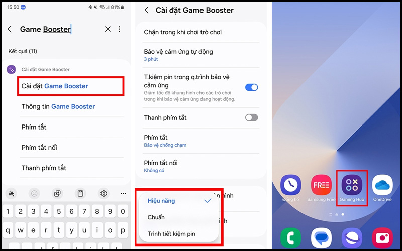 Cài đặt Game Booster trên điện thoại Android