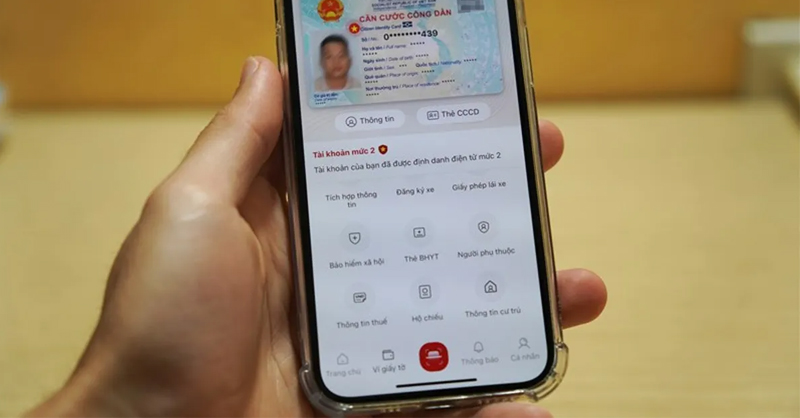 Căn cước điện tử sẽ bao gồm các thông tin tương tự căn cước công dân
